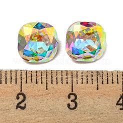 Cabochon in vetro strass&nbsp;RGLA-M017-N01-001ST