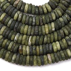 Нити из матового натурального китайского нефрита G-K389-C12-01