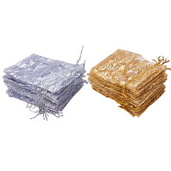 Розы из органзы мешки печатается OP-PH0002-01