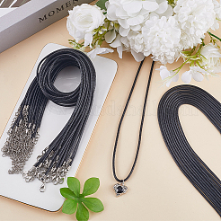 50 шт. вощеный шнур из искусственной кожи для изготовления ожерелий&nbsp;AJEW-SP0001-04