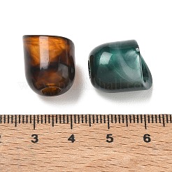 Perles européennes en acrylique irrégulières&nbsp;AC-CBA00C1-03