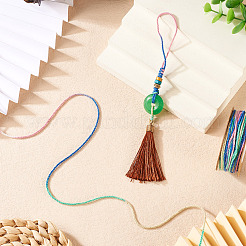 2 рулон сегментного окрашенного хлопкового шнура-шнура OCOR-TA0002-95C