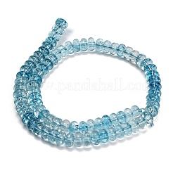 Colliers de perles de verre teintées imitant les pierres précieuses&nbsp;LS-GL-Z001-03A-12