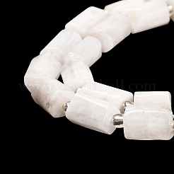 Бусины из натурального радужного лунного камня G-G068-A43-01