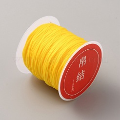 Cordon de nouage chinois en nylon&nbsp;NWIR-WH0002-02L