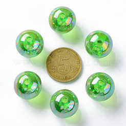 Perles en acrylique transparente&nbsp;MACR-S370-B16mm-734