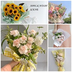 Papier d'emballage cadeau et fleur imperméable&nbsp;DIY-G038-01E