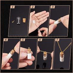 DIY-Sets für Ohrhänger und Halsketten mit Anhänger&nbsp;DIY-PH0034-94