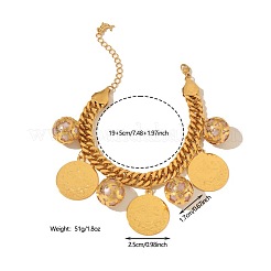 Браслеты с подвесками из сплава и смолы&nbsp;FS-WG050C5-01