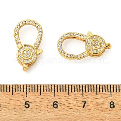 BHs mit Mikropavé-Fassung aus klaren Zirkonia und Karabinerverschluss&nbsp;XGRQ5F098-796G