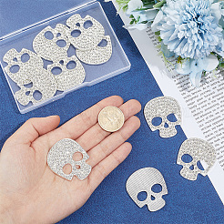 Cabujones de rhinestone de aleación 10pcs&nbsp;FIND-PH0038-53B
