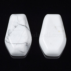 Кабошоны из натурального говлита G-N336-001E