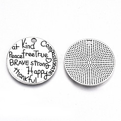 Сплавочные подвески тибетского стиля TIBE-S323-010AS-RS