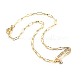 Colgante de latón micro pavé colgante de circonio cúbico&nbsp;NJEW-JN03035