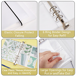 Обложки для папок из полипропилена&nbsp;AJEW-FH0007-16A