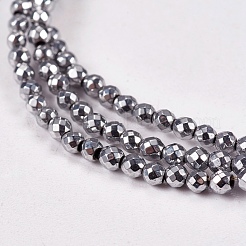 Chapelets de perles en hématite sans magnétiques&nbsp;X-G-J169B-2mm-02