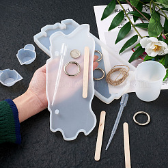 DIY Silikon Hangtag Formen Kits&nbsp;DIY-TA0008-28