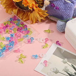 80 пакетик 4-х цветных пластиковых спасательных глаз&nbsp;KY-CA0001-64