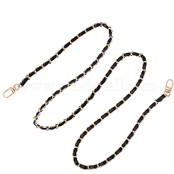 1 шт. цепные ручки для сумок из искусственной кожи и алюминия&nbsp;AJEW-CL0001-27B