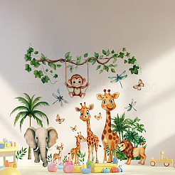 Полупрозрачные самоклеящиеся наклейки на стену из ПВХ STIC-WH0016-030