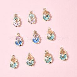 10 шт. Подвески из сплава с эмалью ENAM-FS0003-25