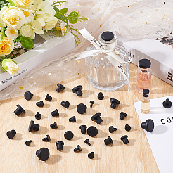 100 шт. 10 стили силиконовых заглушек для отверстий&nbsp;AJEW-NB0007-79