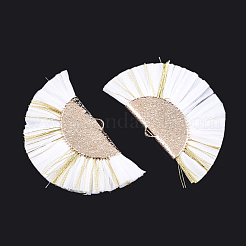 Подвески из рафии с кисточками&nbsp;FIND-T026-15