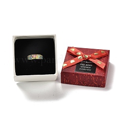 Anello scatole di cartone&nbsp;AJEW-Z017-01