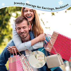 Органайзер для ювелирных украшений из фетра клевера DIY-WH0308-425