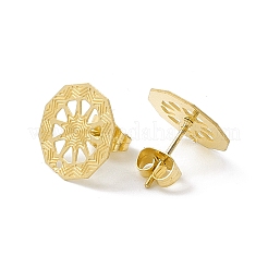 Серьги-гвоздики из нержавеющей стали 304 STAS-C061-08G