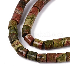 Chapelets de perles en unakite naturelle&nbsp;G-Q606-60A-02