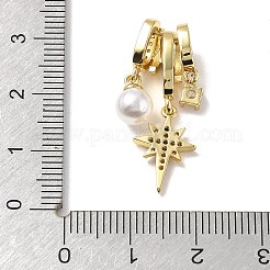 Латунные микро проложить кубического циркония подвески&nbsp;LS-KK-D383-02G-02