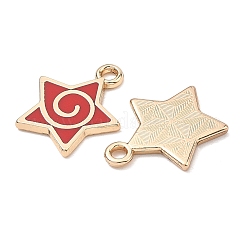 Подвески из эмали и сплава&nbsp;ENAM-G235-15G-05