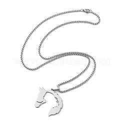 201 подвеска из нержавеющей стали для женщин NJEW-U021-07P