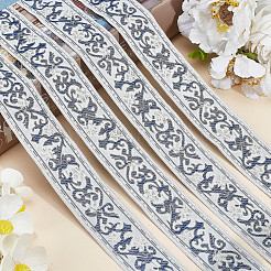 Rubans de polycoton à broder de style ethnique&nbsp;OCOR-WH0066-87