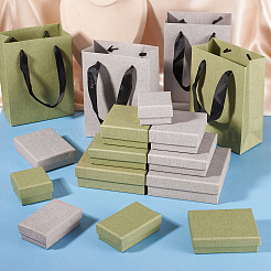 3 quadratische Schmuckaufbewahrungsbox aus Papier&nbsp;CON-TA0001-39D-02