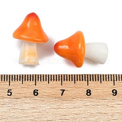 Украшения из смолы на тему грибов DJEW-S002-01A