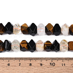Stränge aus natürlichen Obsidian-&nbsp;G-N358-01A-05