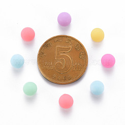 Непрозрачные акриловые бусины&nbsp;X-PAB702Y-B01