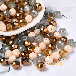 Стеклянные бусины&nbsp;EGLA-A034-LM8mm-34