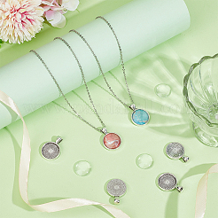 Наборы для изготовления подвесок из сплава в виде купола своими руками&nbsp;DIY-SP0001-60C