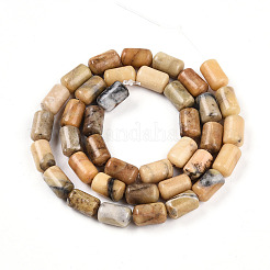 Природные желтые опал бусины пряди&nbsp;G-N346-01B-08