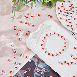 250шт 5 стиля непрозрачные бусины из акриловой эмали&nbsp;OACR-FH0001-051