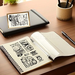 ПВХ пластиковые прозрачные штампы&nbsp;DIY-WH0631-0680