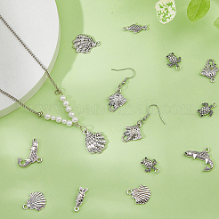 93шт 7 стиля подвески из сплава в тибетском стиле&nbsp;FIND-HS0001-87