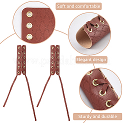 Чехлы на руль велосипеда из искусственной кожи для шоссейного велосипеда&nbsp;AJEW-WH20018-101A