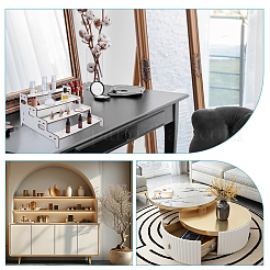 5-ярусные деревянные полукруглые подставки для десертов ODIS-WH0030-183A