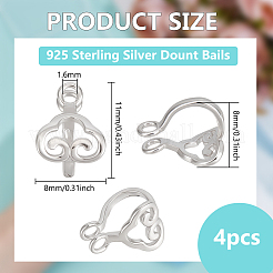 925 залог из стерлингового серебра STER-BC0003-29P