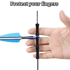 6 Beutel Silikon-Fingerschutz für die Bogensehne&nbsp;AJEW-CP0010-21