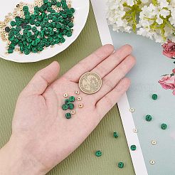 1 нить синтетические малахитовые бусины нити G-NB0003-30